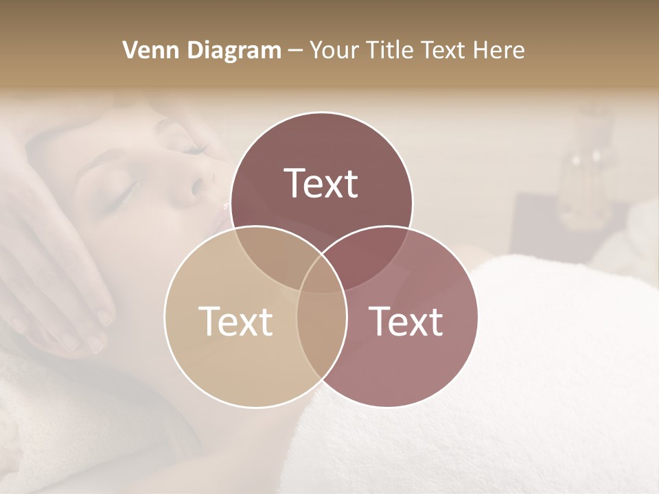 Home One Young Woman Ol Beauty Treatment PowerPoint Template