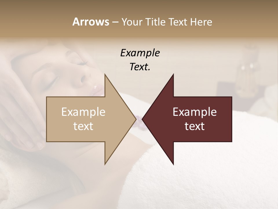 Home One Young Woman Ol Beauty Treatment PowerPoint Template