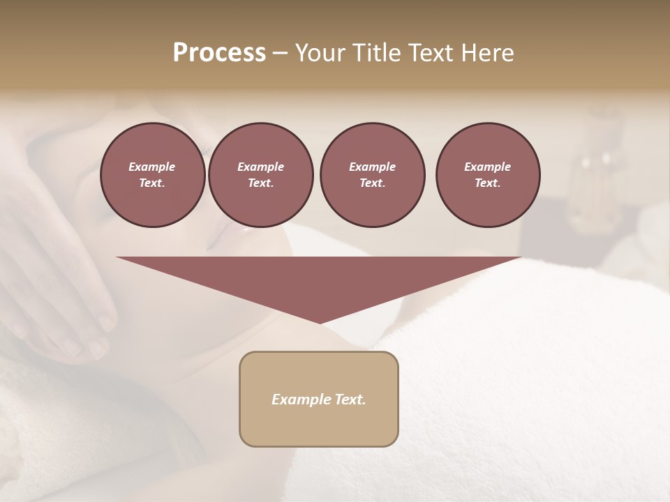 Home One Young Woman Ol Beauty Treatment PowerPoint Template