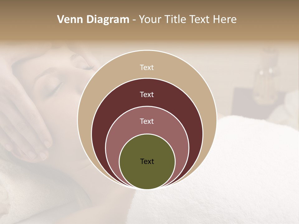 Home One Young Woman Ol Beauty Treatment PowerPoint Template