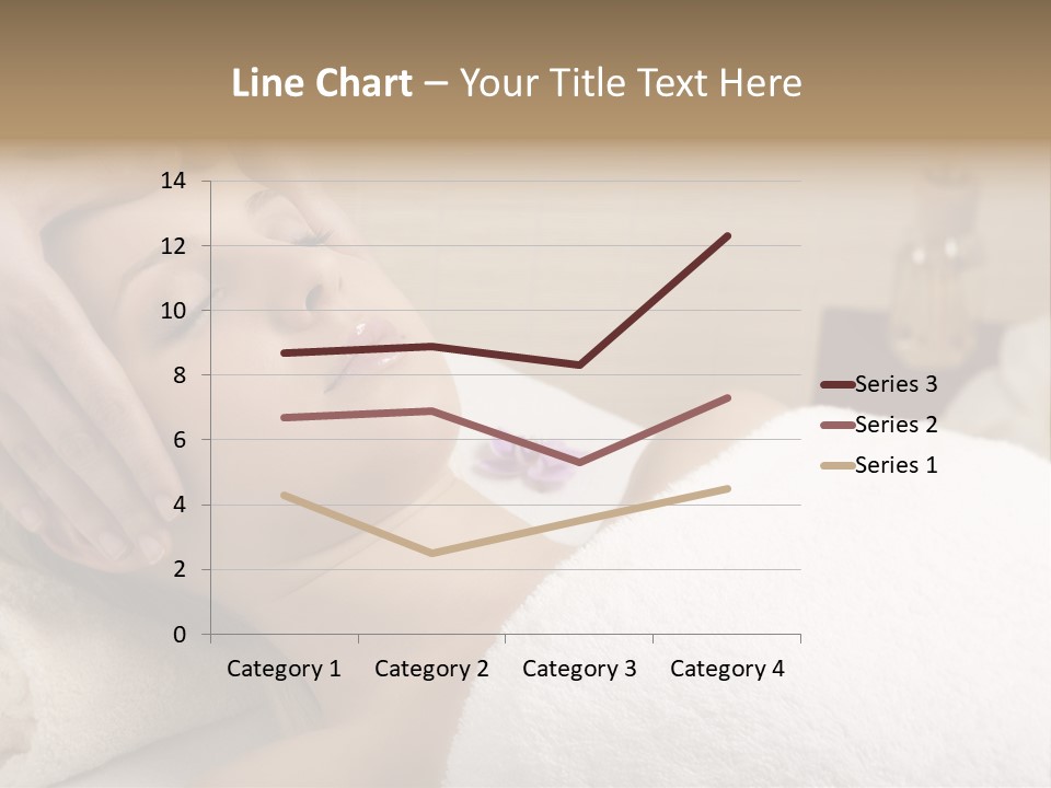 Home One Young Woman Ol Beauty Treatment PowerPoint Template