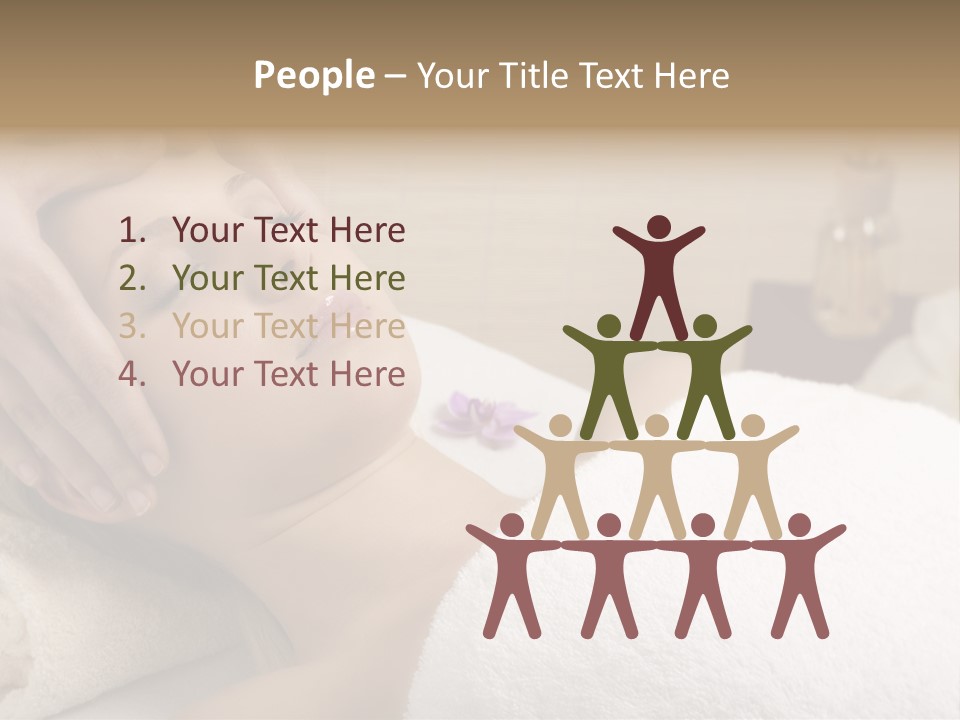 Home One Young Woman Ol Beauty Treatment PowerPoint Template