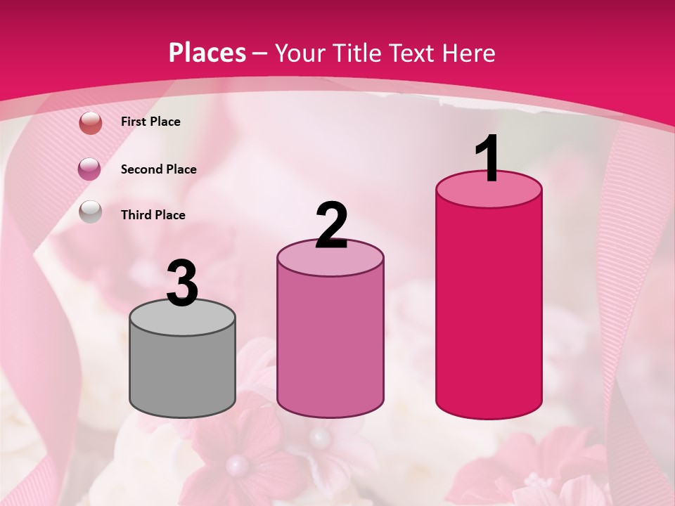 Sugar Paste Garden Flowers PowerPoint Template