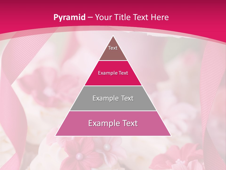 Sugar Paste Garden Flowers PowerPoint Template