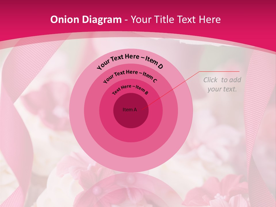 Sugar Paste Garden Flowers PowerPoint Template