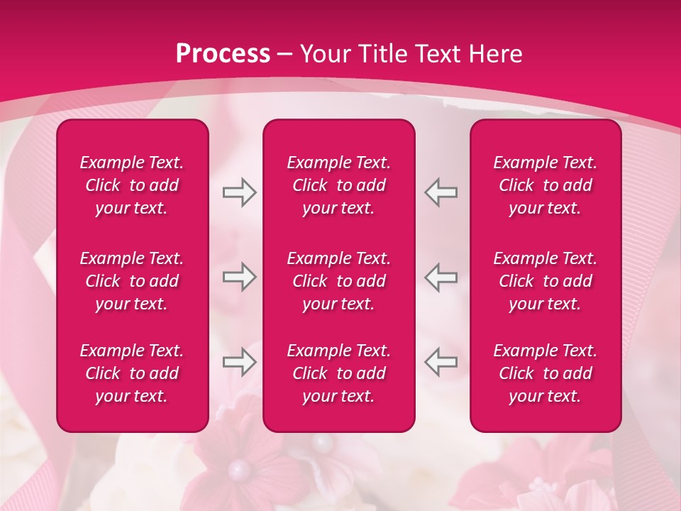 Sugar Paste Garden Flowers PowerPoint Template