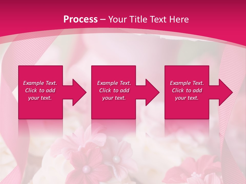 Sugar Paste Garden Flowers PowerPoint Template