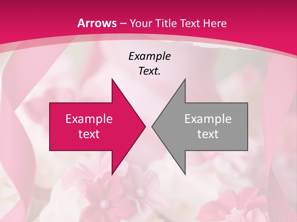 Sugar Paste Garden Flowers PowerPoint Template