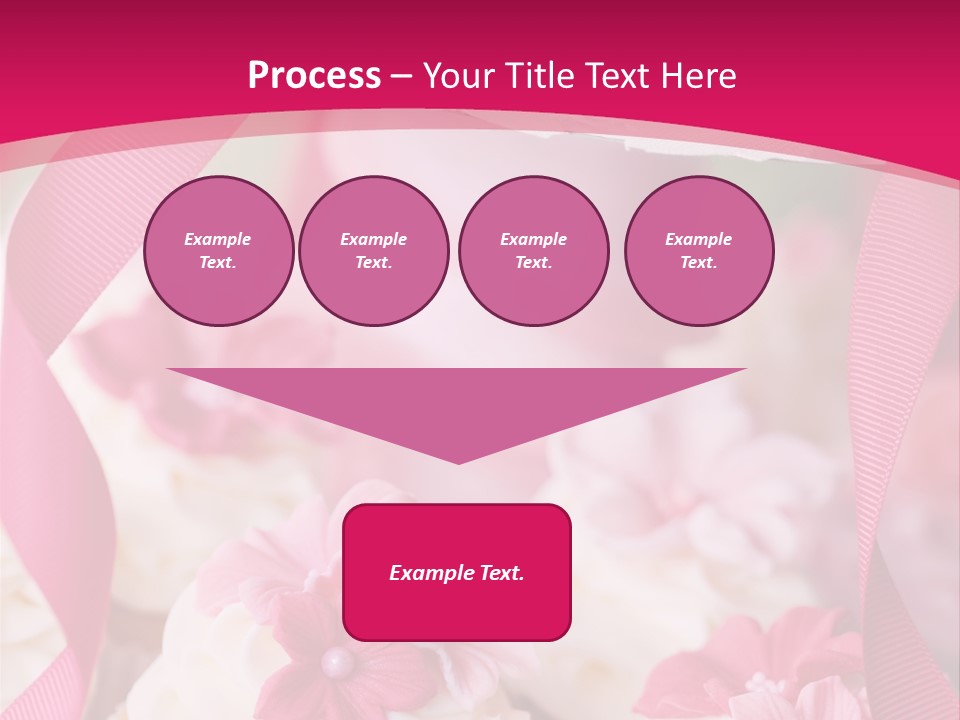 Sugar Paste Garden Flowers PowerPoint Template