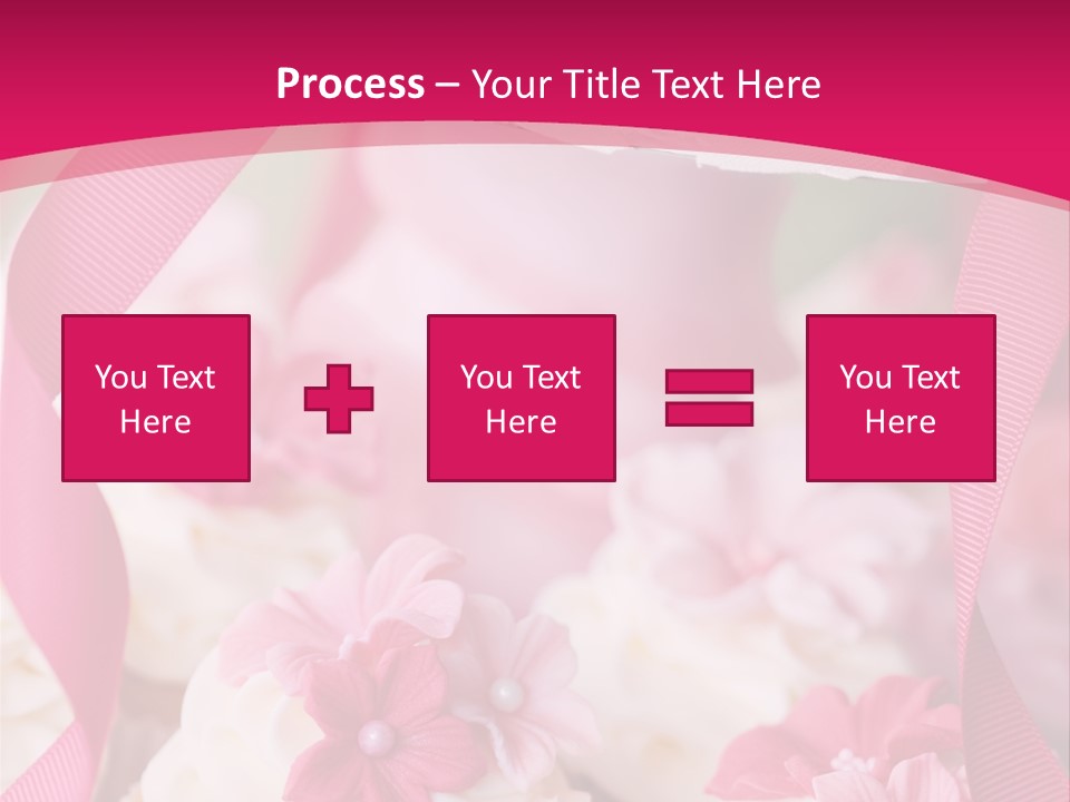 Sugar Paste Garden Flowers PowerPoint Template