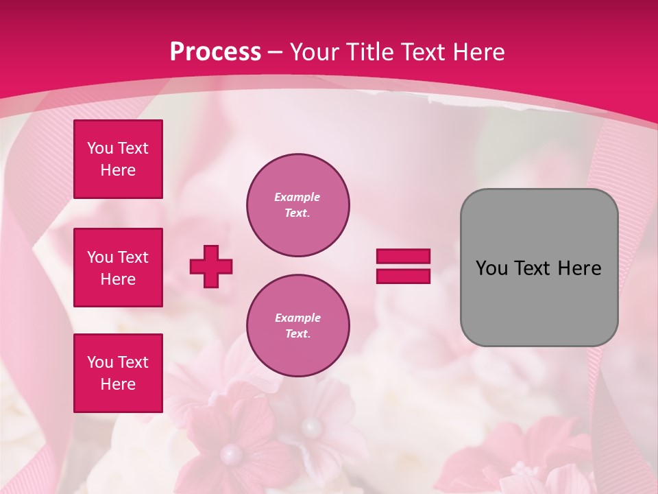 Sugar Paste Garden Flowers PowerPoint Template