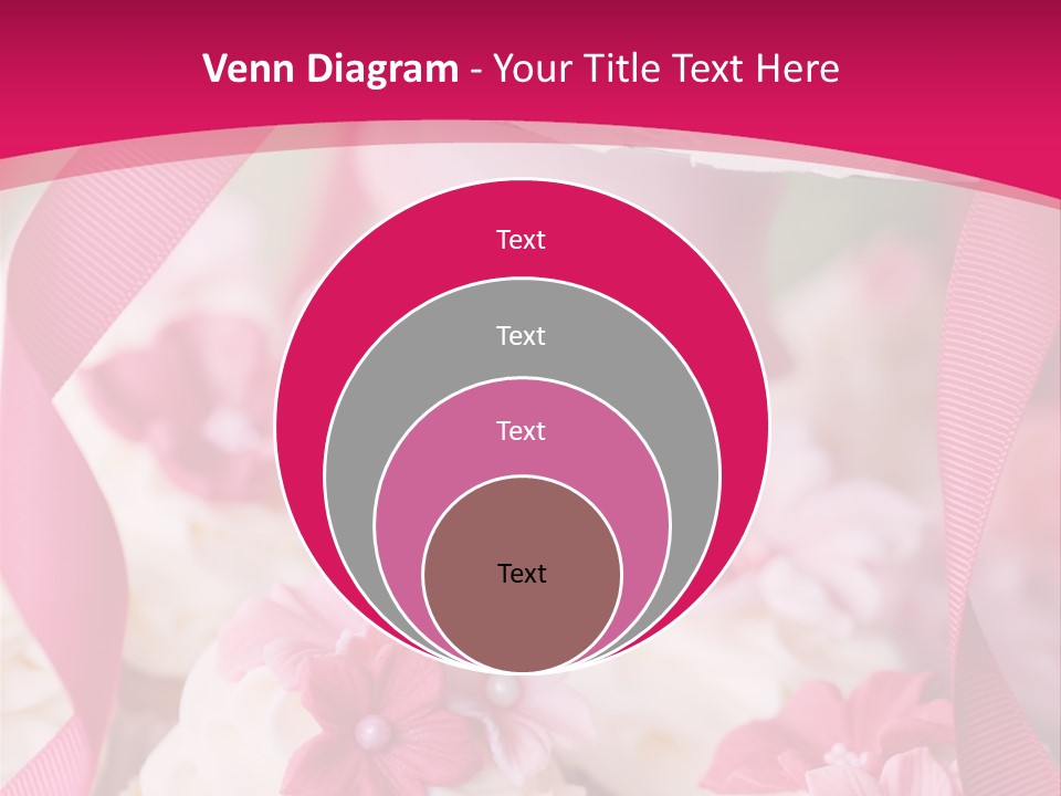 Sugar Paste Garden Flowers PowerPoint Template