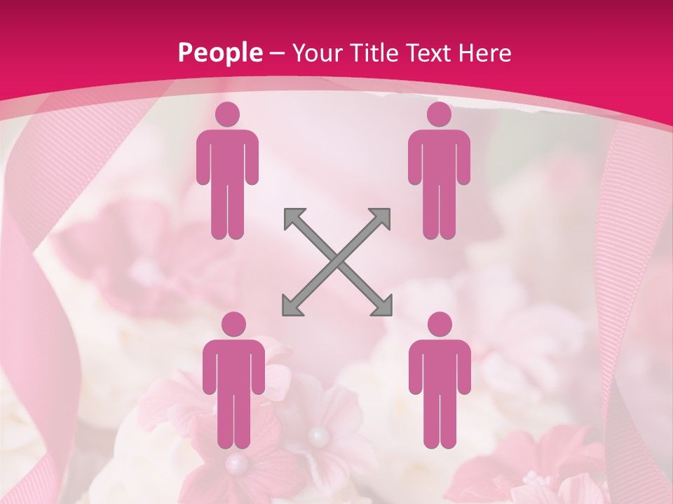 Sugar Paste Garden Flowers PowerPoint Template