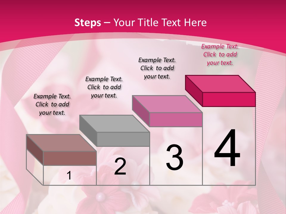Sugar Paste Garden Flowers PowerPoint Template