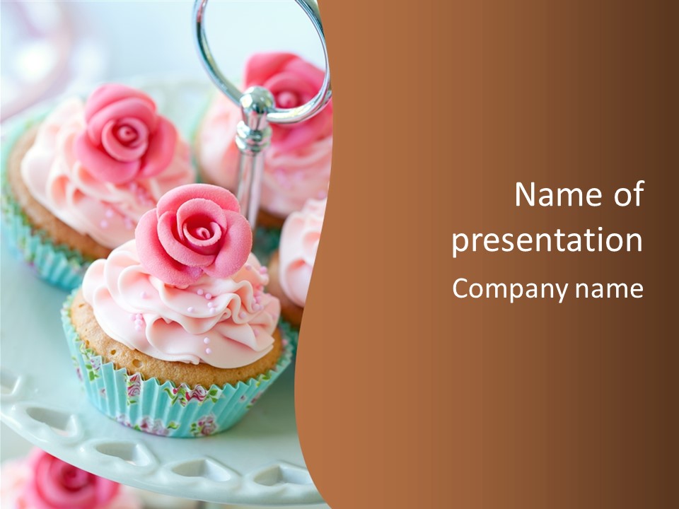 Dessert Old Fashioned Baked PowerPoint Template