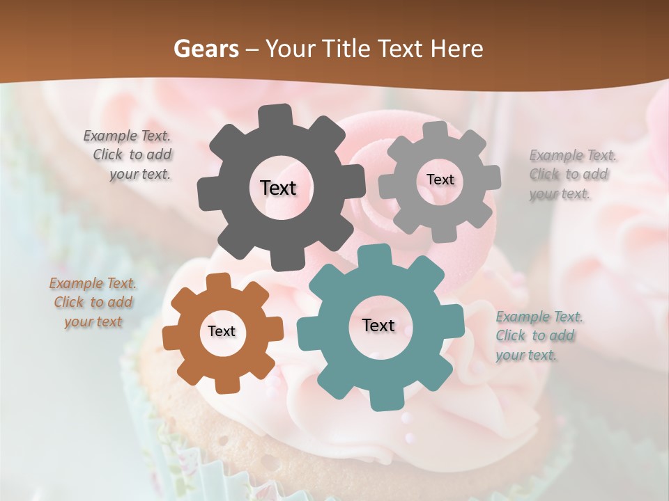 Dessert Old Fashioned Baked PowerPoint Template