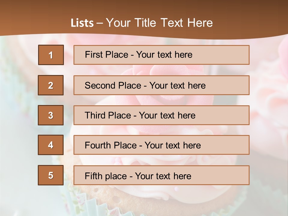 Dessert Old Fashioned Baked PowerPoint Template