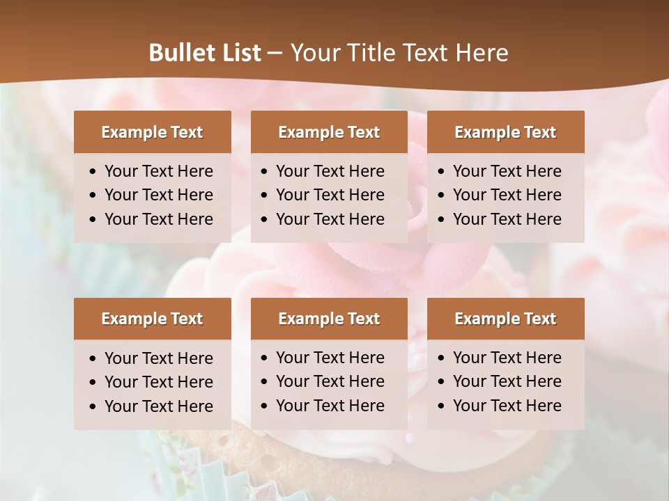 Dessert Old Fashioned Baked PowerPoint Template