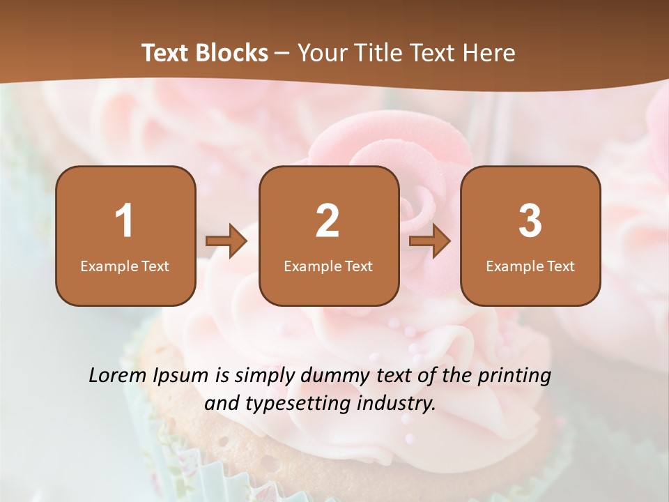 Dessert Old Fashioned Baked PowerPoint Template