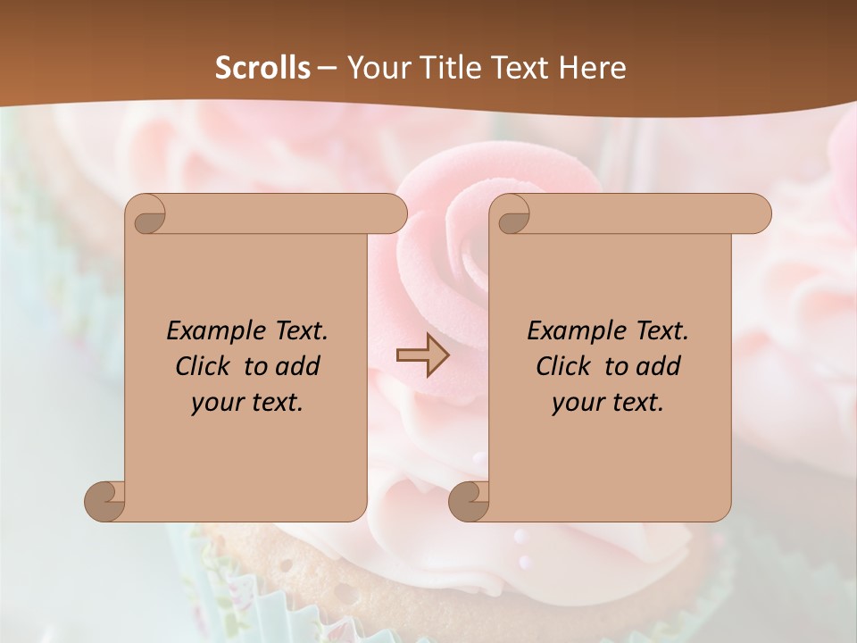 Dessert Old Fashioned Baked PowerPoint Template