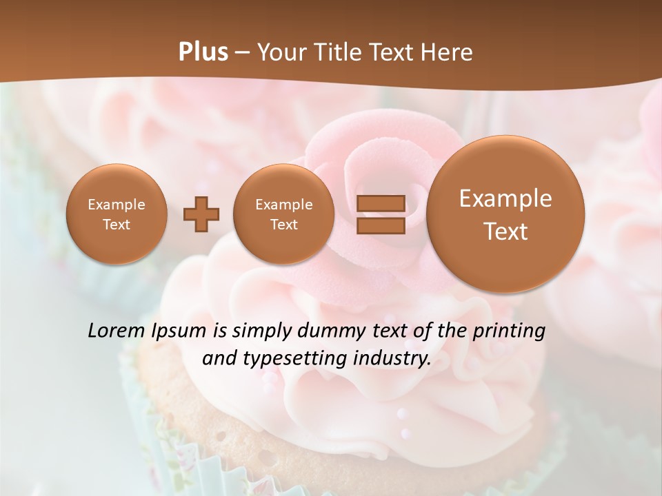 Dessert Old Fashioned Baked PowerPoint Template