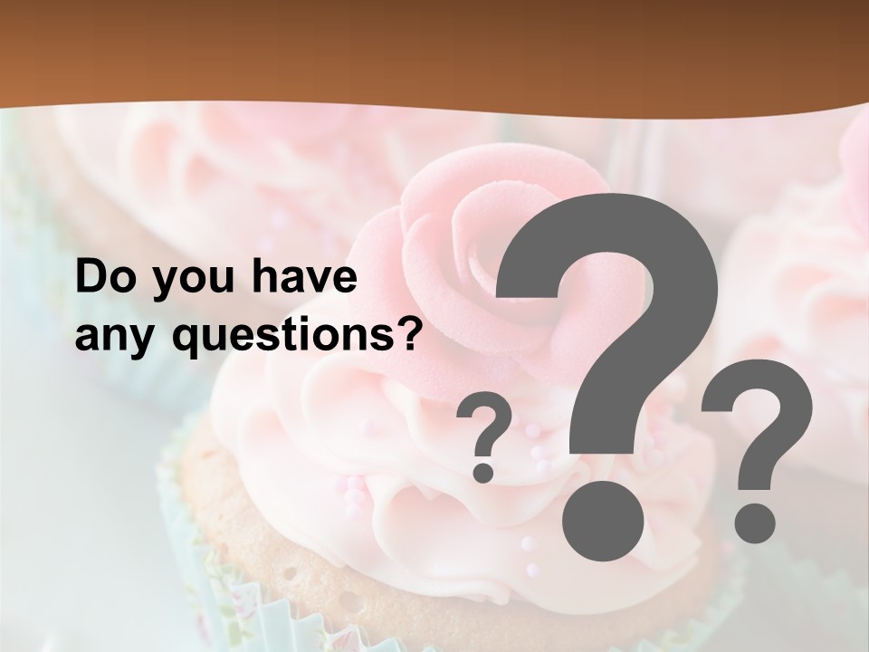 Dessert Old Fashioned Baked PowerPoint Template