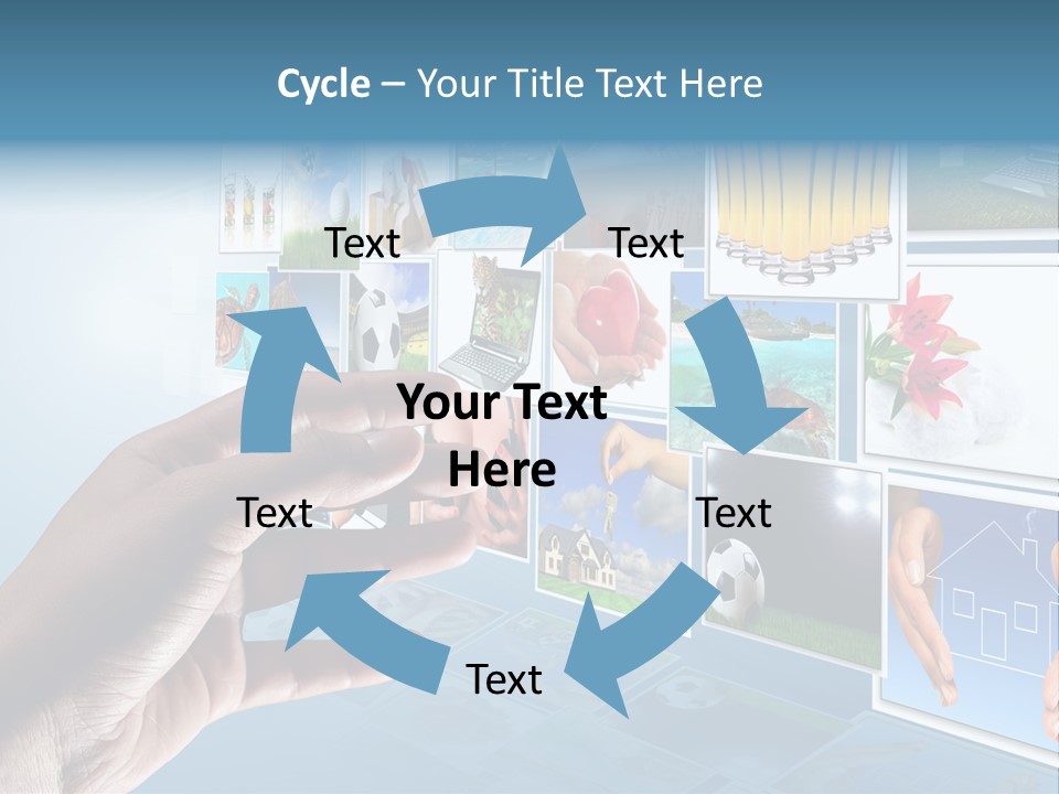 Virtual Search Streaming PowerPoint Template