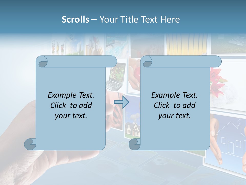 Virtual Search Streaming PowerPoint Template