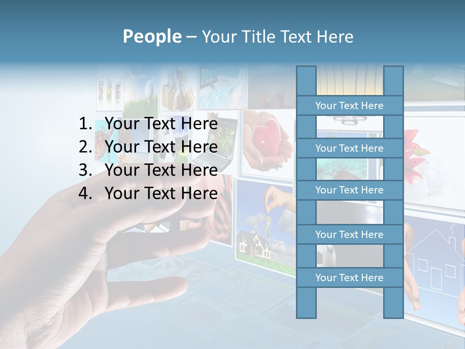 Virtual Search Streaming PowerPoint Template