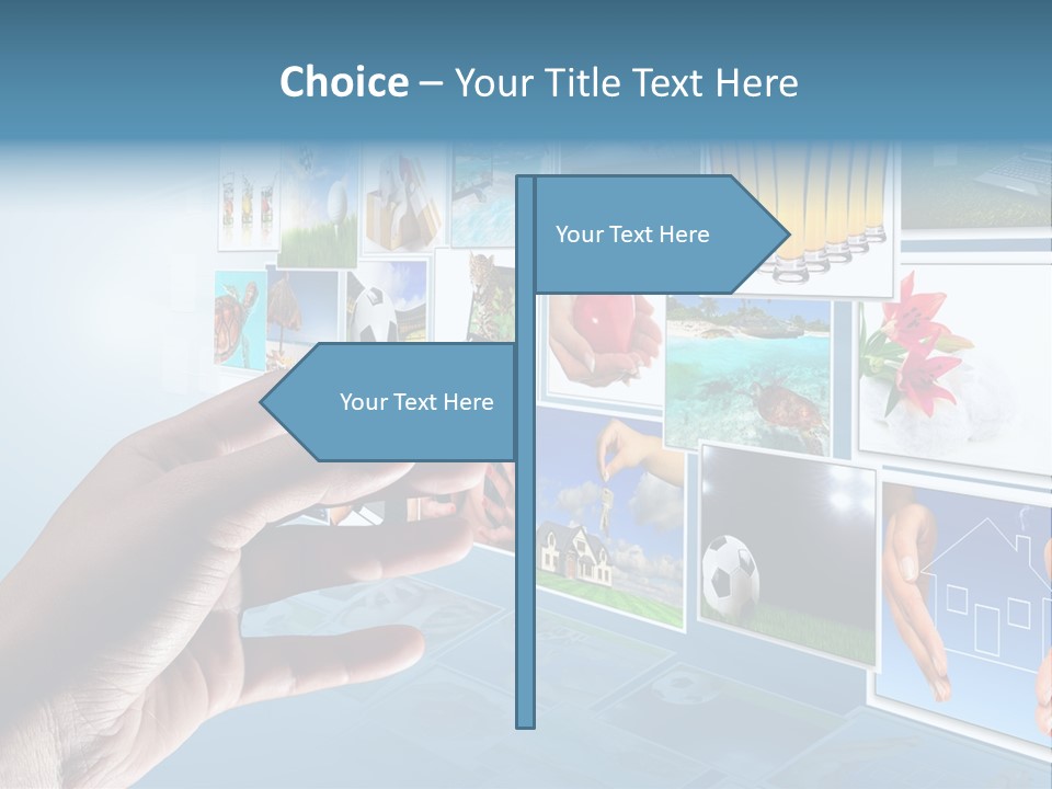 Virtual Search Streaming PowerPoint Template