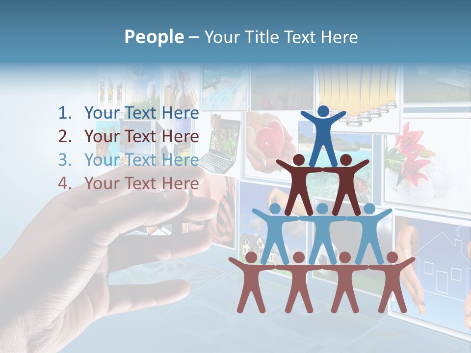 Virtual Search Streaming PowerPoint Template