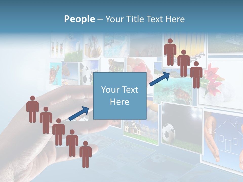 Virtual Search Streaming PowerPoint Template