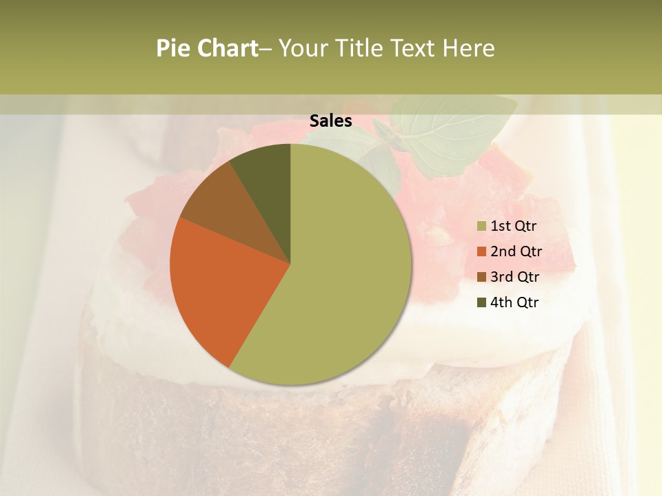 Bruschettas Cuisine Amusebouche PowerPoint Template