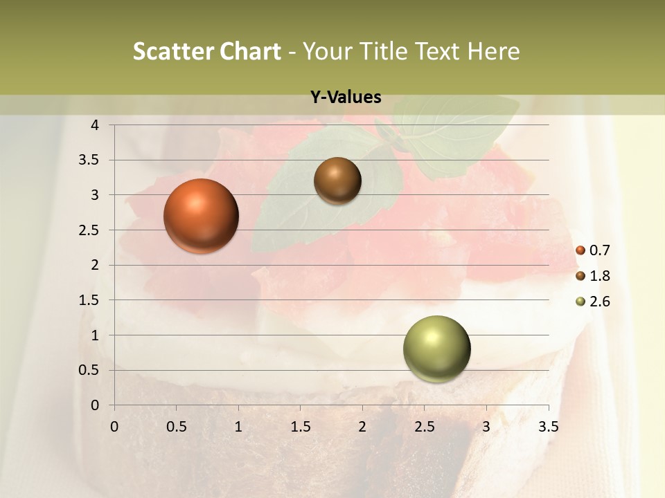 Bruschettas Cuisine Amusebouche PowerPoint Template
