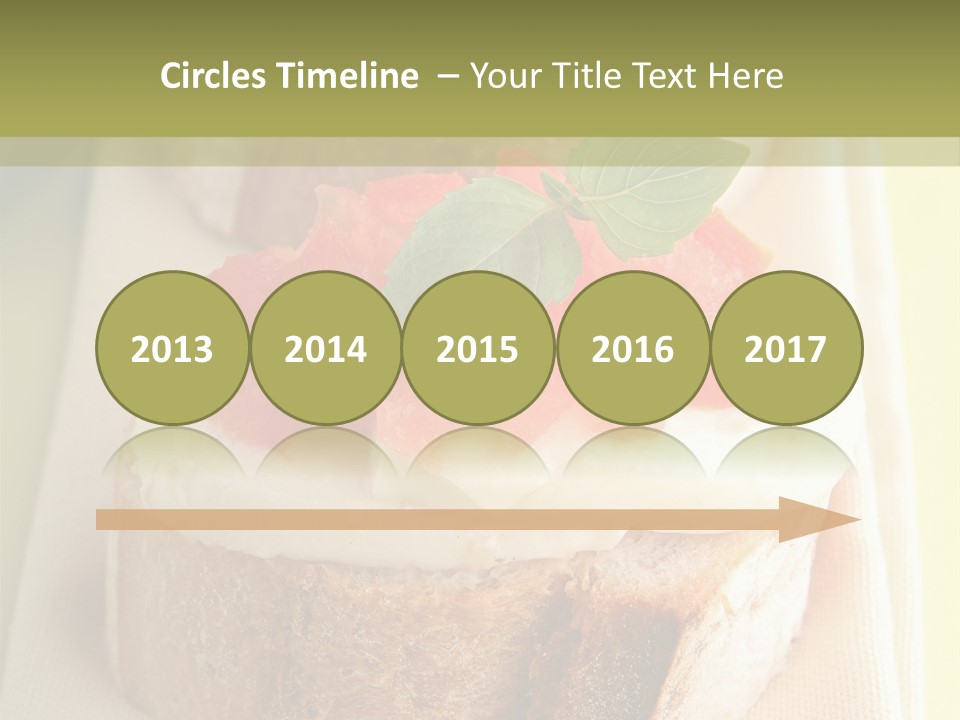 Bruschettas Cuisine Amusebouche PowerPoint Template