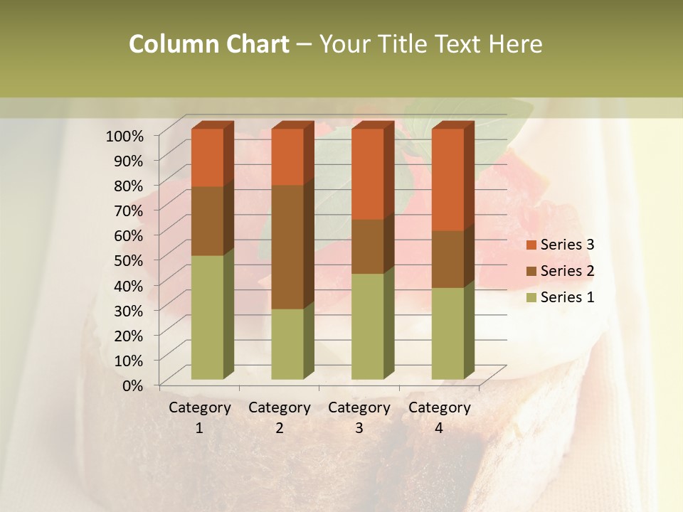 Bruschettas Cuisine Amusebouche PowerPoint Template