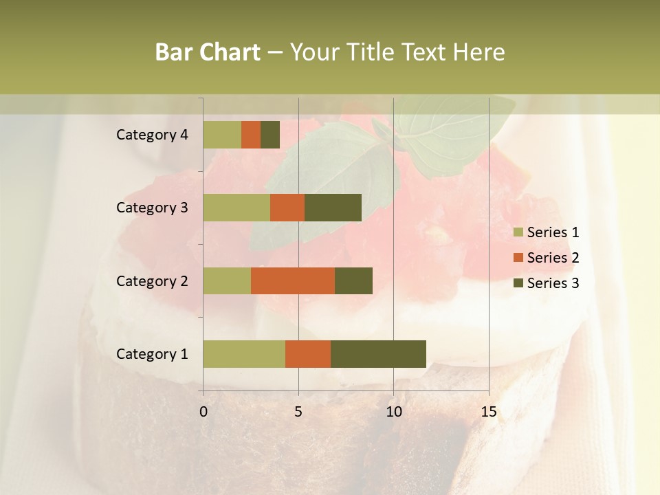 Bruschettas Cuisine Amusebouche PowerPoint Template