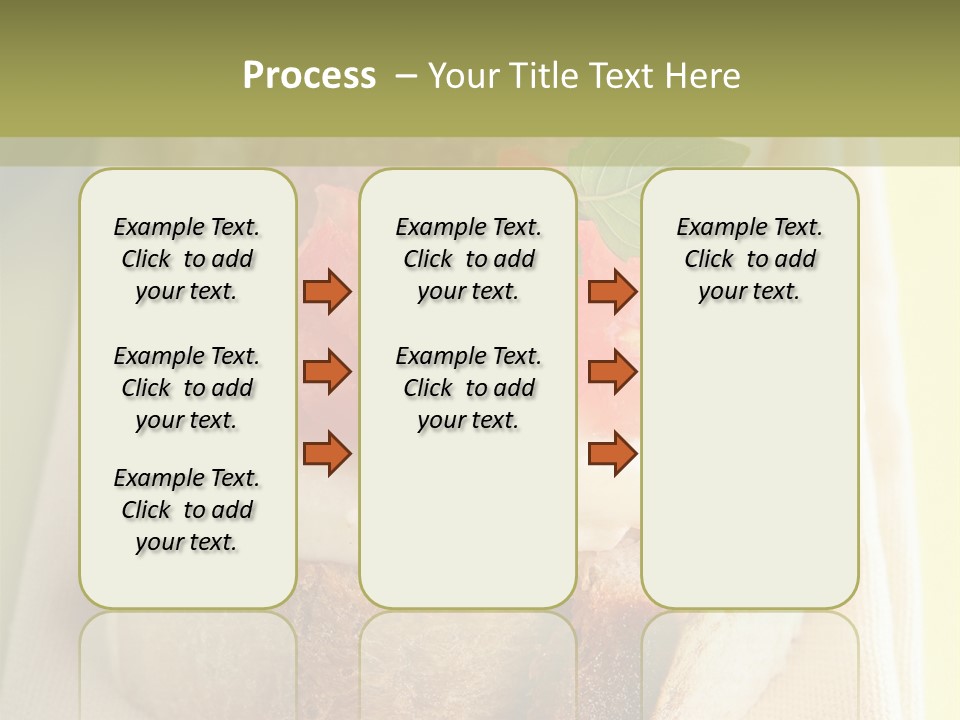 Bruschettas Cuisine Amusebouche PowerPoint Template