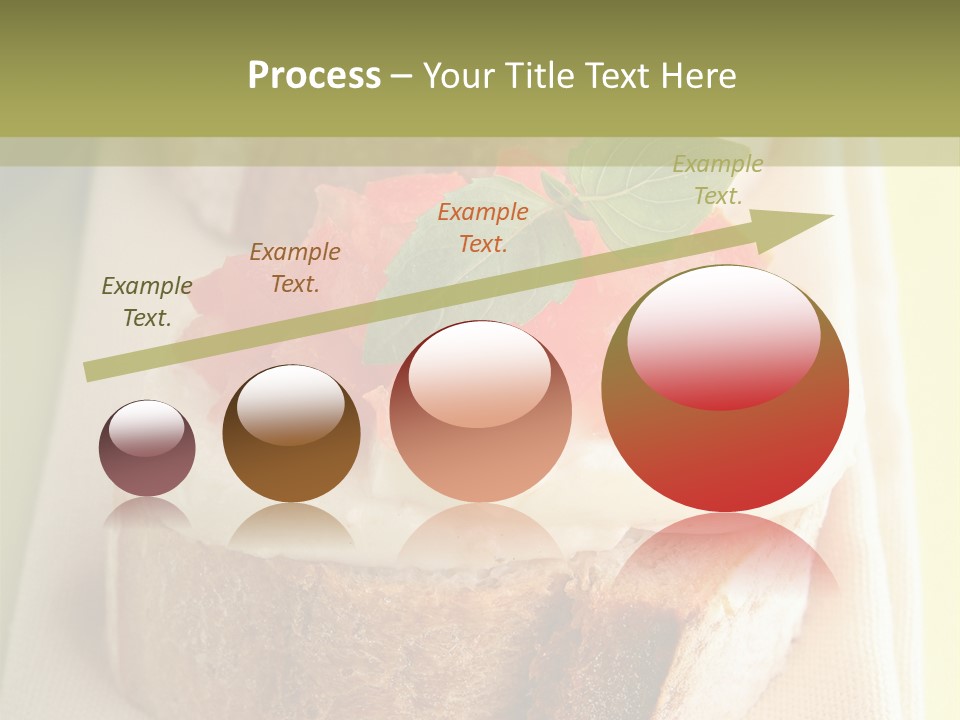 Bruschettas Cuisine Amusebouche PowerPoint Template