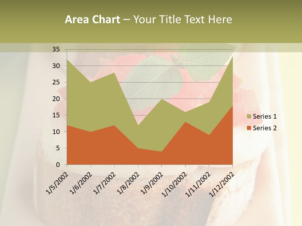 Bruschettas Cuisine Amusebouche PowerPoint Template