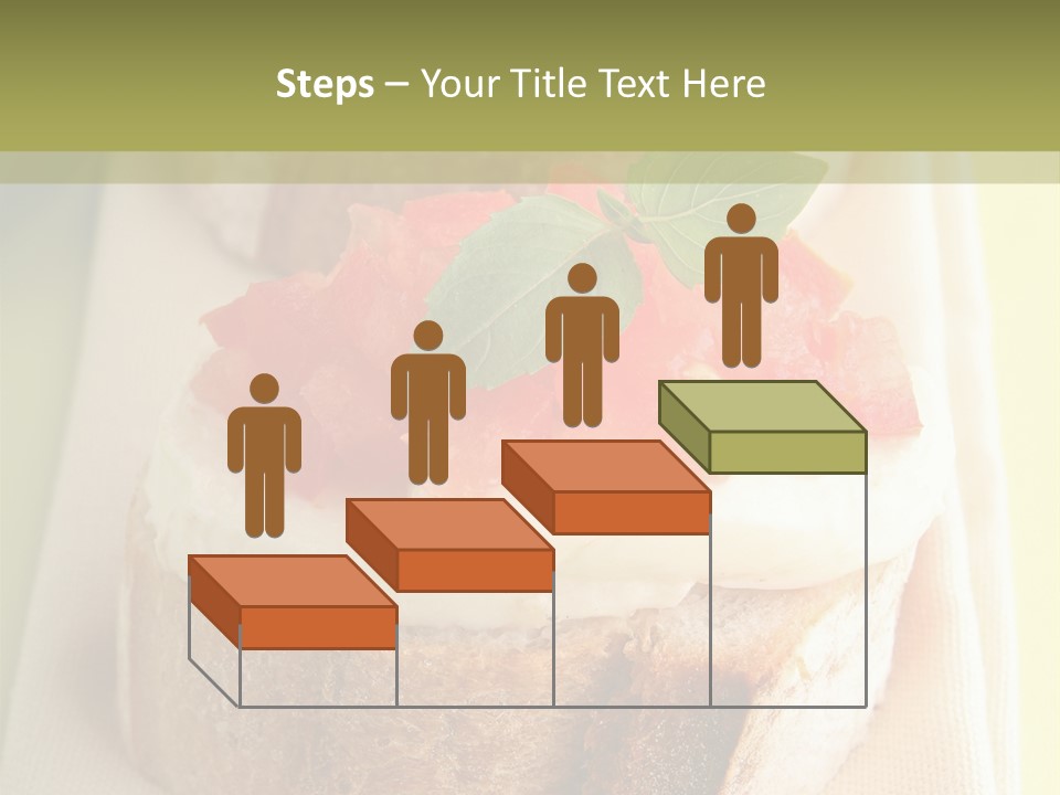 Bruschettas Cuisine Amusebouche PowerPoint Template