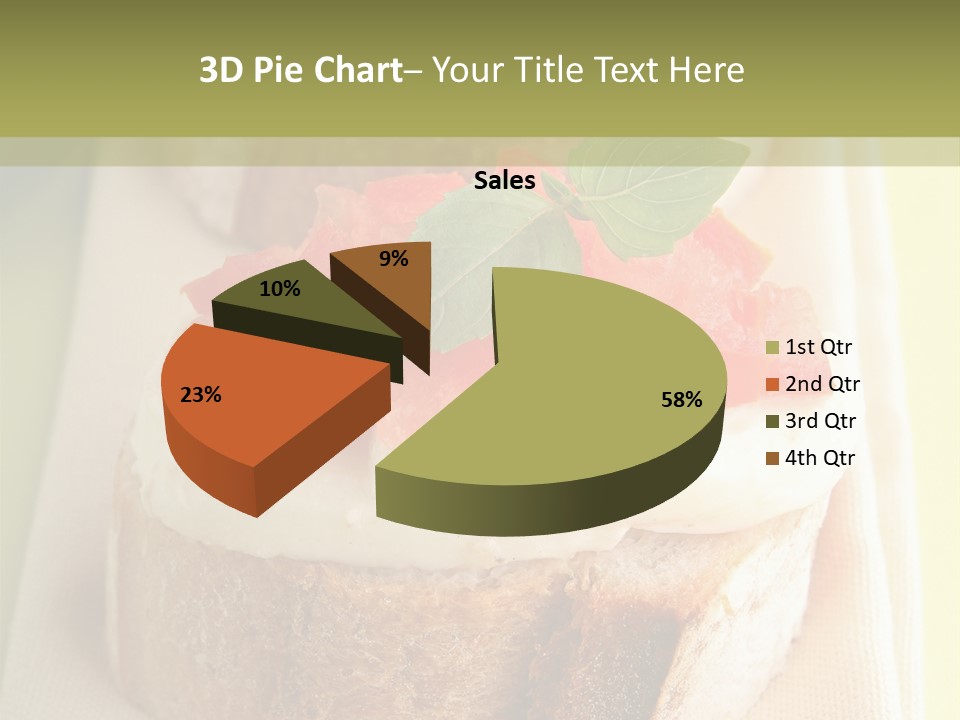 Bruschettas Cuisine Amusebouche PowerPoint Template