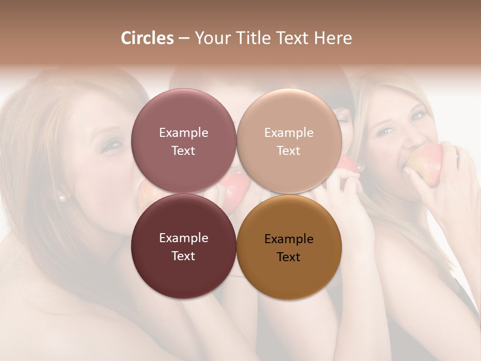 Zusammen Lebensfreude Frisches PowerPoint Template