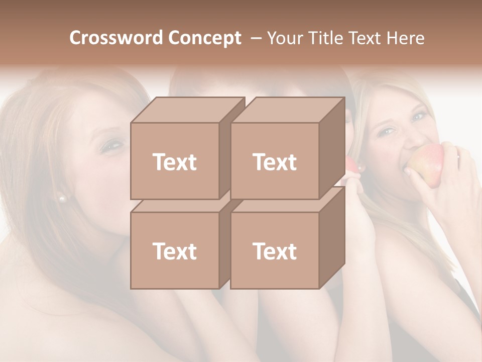 Zusammen Lebensfreude Frisches PowerPoint Template
