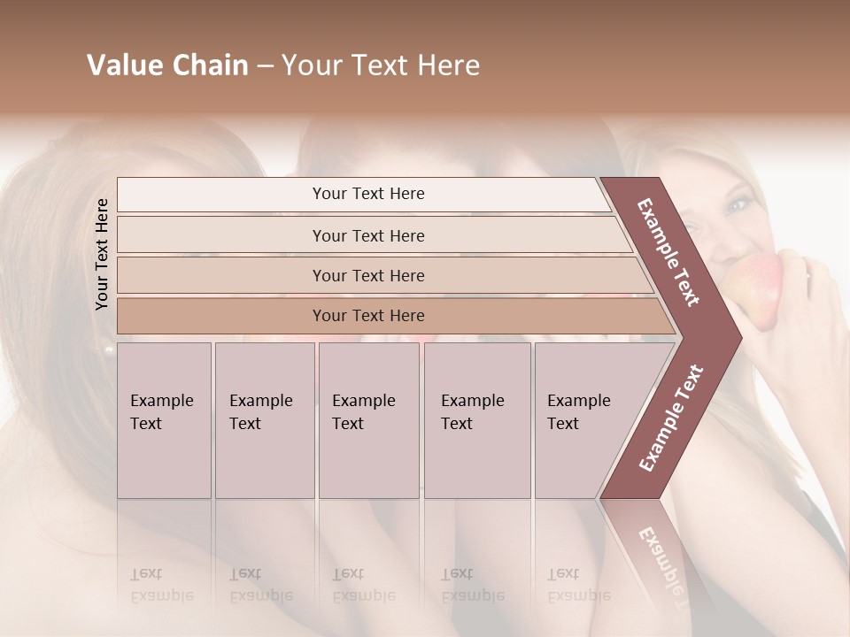 Zusammen Lebensfreude Frisches PowerPoint Template