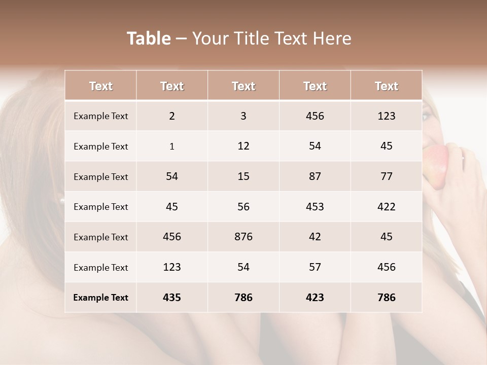 Zusammen Lebensfreude Frisches PowerPoint Template