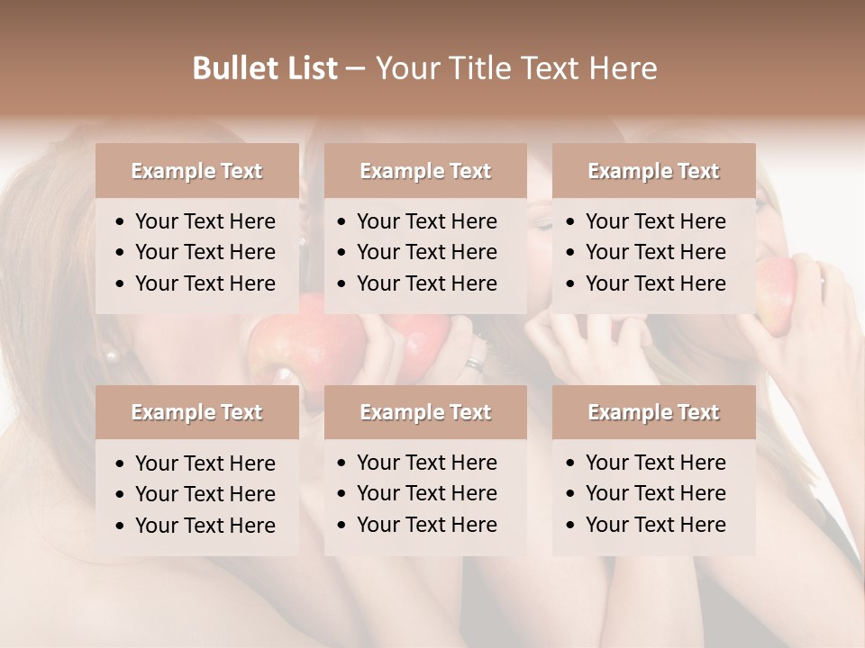 Zusammen Lebensfreude Frisches PowerPoint Template