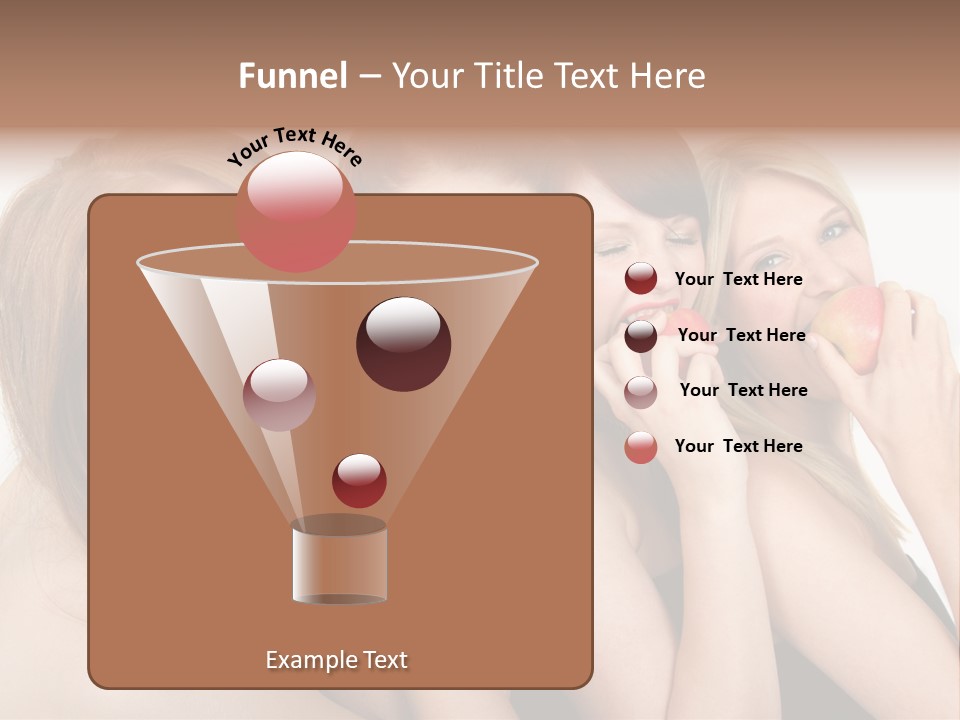 Zusammen Lebensfreude Frisches PowerPoint Template