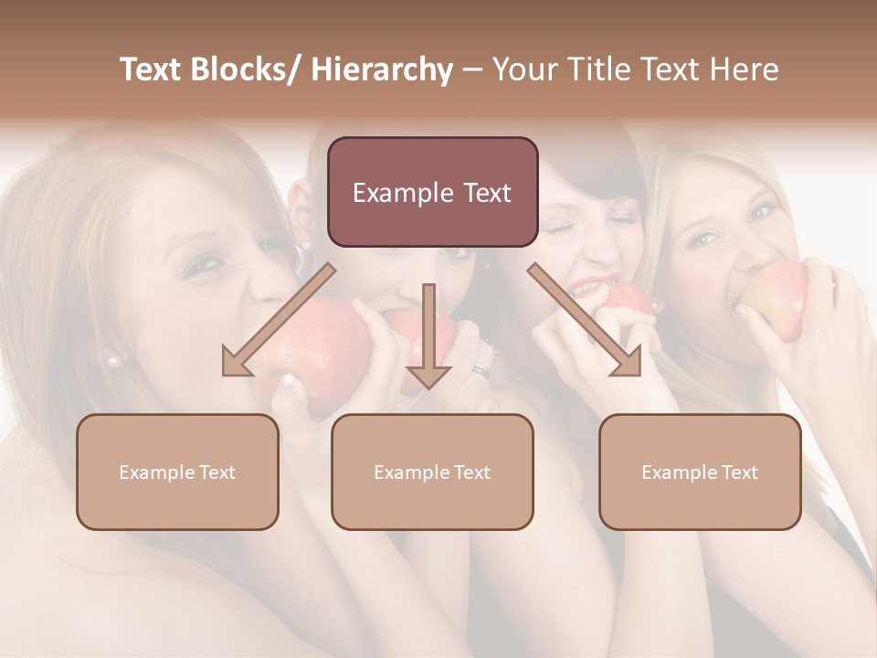 Zusammen Lebensfreude Frisches PowerPoint Template