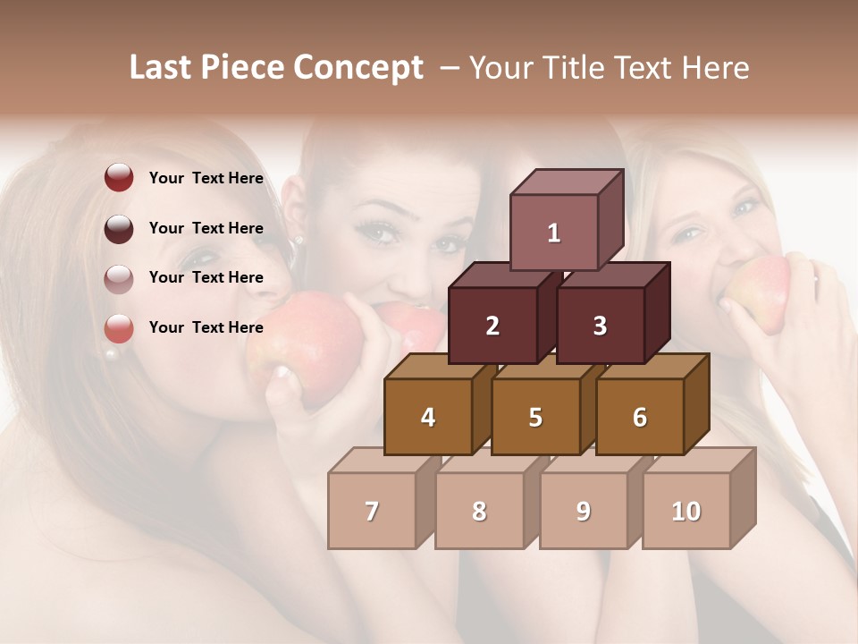 Zusammen Lebensfreude Frisches PowerPoint Template